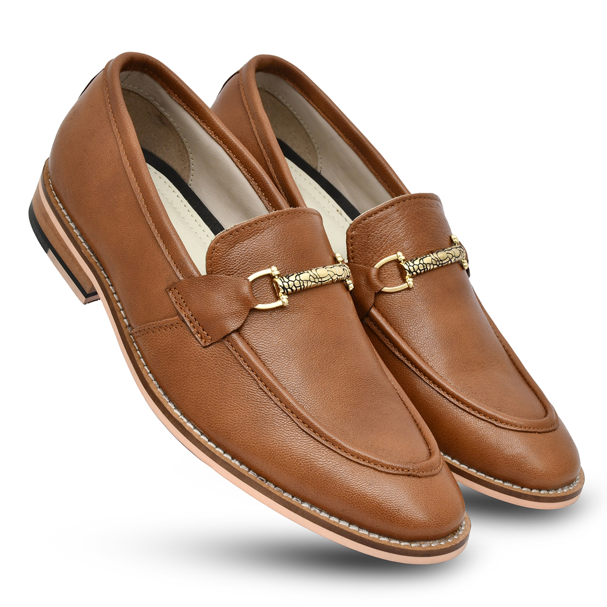 leather penny loafers