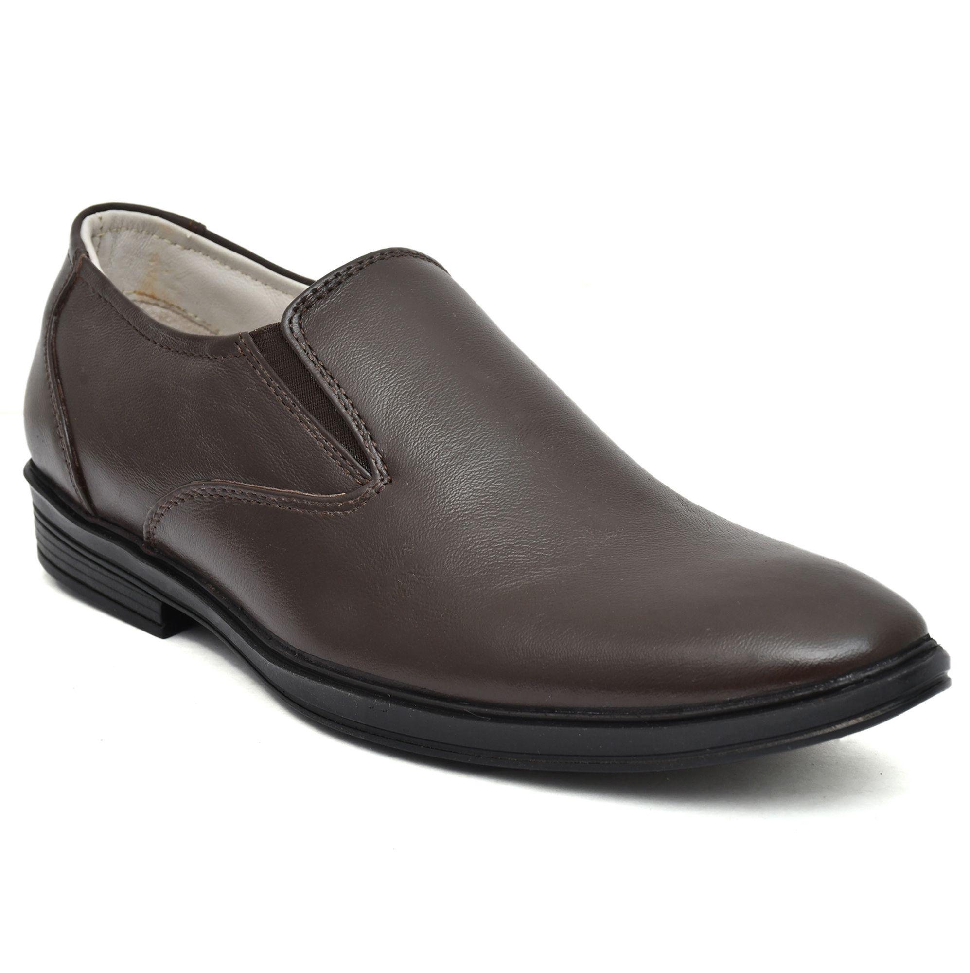 Pure Leather Slip on Shoes by asm.